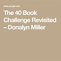 Image result for 40 Book Challenge PDF