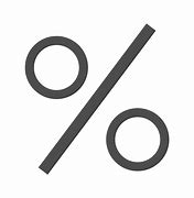Image result for percentage sign