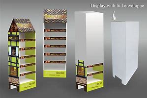 Image result for Cardboard Floor Display Stands