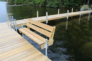 Image result for DIY Wood Dock