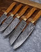 Image result for Damascus Steel Kitchen Knives