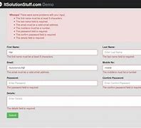 Image result for Vaild Form Examples