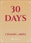 Image result for 30 Days Novel