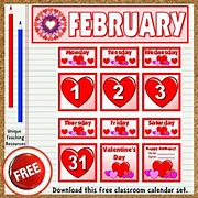 Image result for Free February Calendar Numbers