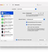 Image result for Apple Wi-Fi Settings