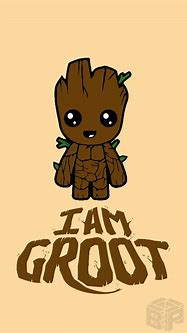 Image result for Baby Groot Desktop 3D Wallpaper