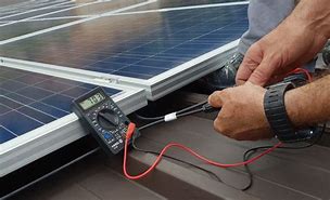 Image result for El Testing Solar Panels