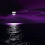 Image result for Night Sky Moon Real Purple