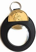 Image result for Acrylic Challange Coin Keychain Holder