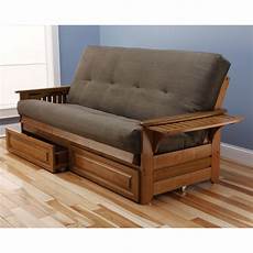 futon bed frame kodiak furniture suede storage drawers futon and futon bed frame kodiak furniture suede storage drawers futon and
