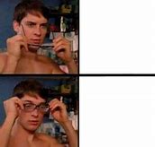 Image result for Guy Laughing with Glasses Meme