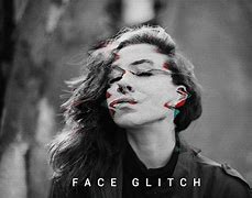 Image result for Face Glitch Aesthetic