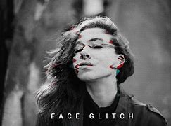 Image result for Face Glitch Graphic Design