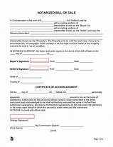 Image result for Sample of Notarized Car Title