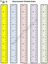 Image result for Slim Printable Inch Metric Ruler