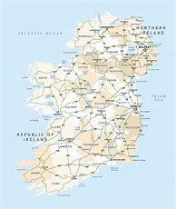 Image result for Ireland Road Map