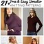 Image result for Summer Sweater Free Knitting Pattern