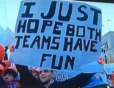 Image result for Funny Sports Signs at Games