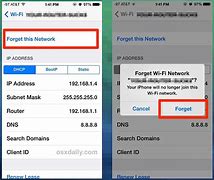 Image result for iPad Forget Network