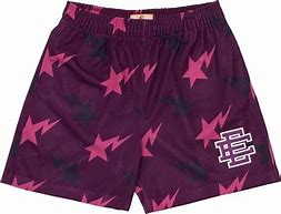 Image result for Purple BAPE Shorts