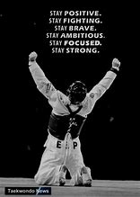 Image result for Taekwondo Quotes