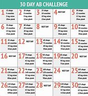 Image result for Sit-Ups 30-Day Challenge