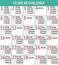Image result for 30-Day Lower AB Challenge