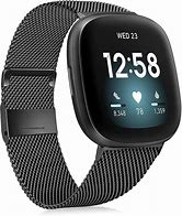 Image result for Fitbit Versa 3 Black Screen Straps