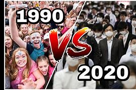 Image result for Child in 1990 vs 2020 Cartoon