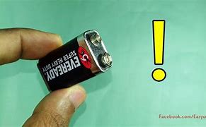 Image result for What's Inside a 9 Volt Battery