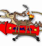 Image result for Wile E. Coyote Rocket