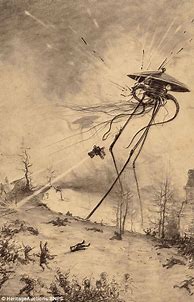 Image result for H.G. Wells Art
