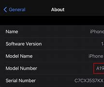 Image result for iPhone Model Info