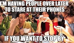 Image result for Stare at Phone Meme