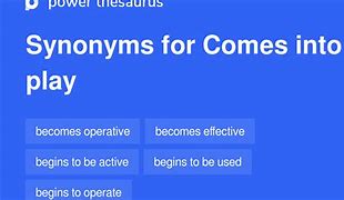 Image result for Played Synonym