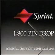 Image result for Sprint Pin Drop Ad