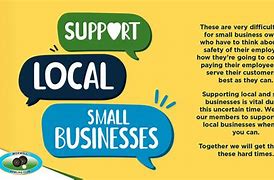 Image result for Support Your Local Business