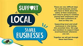 Image result for Support Local Business Circle Logo