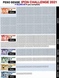 Image result for Peso Sense Ipon Challenge Printables