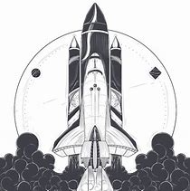 Image result for Rocket Launching Drawing