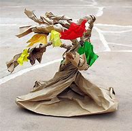 Image result for Paper Bag Tree Craft