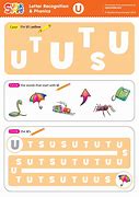 Image result for Matching Phonic Pictures Letter U