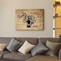 Image result for Personalized Family Tree Wall Art