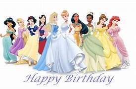 Image result for Disney Princess Happy Birthday Card
