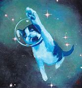 Image result for Space Cat Art