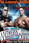 Image result for John Cena vs The Rock Poster