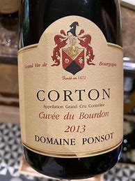 Image result for Ponsot Corton Cuvee Bourdon