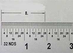 Image result for 5 8 Inch On Ruler