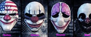 Image result for Payday 2 Masks