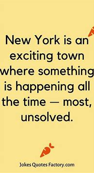 Image result for New York Jokes